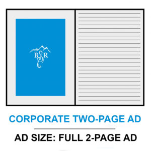 Corporate Sponsor Two-Page Ad